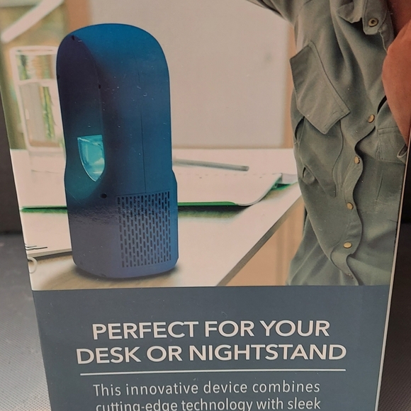 Eternal Living bladeless cooling fan and humidifier new in box 3 speed - Picture 3 of 5